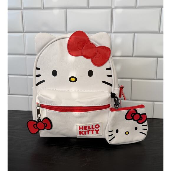 Hello Kitty Handbags - NEW Hello Kitty Mini Backpack and Coin Purse Set